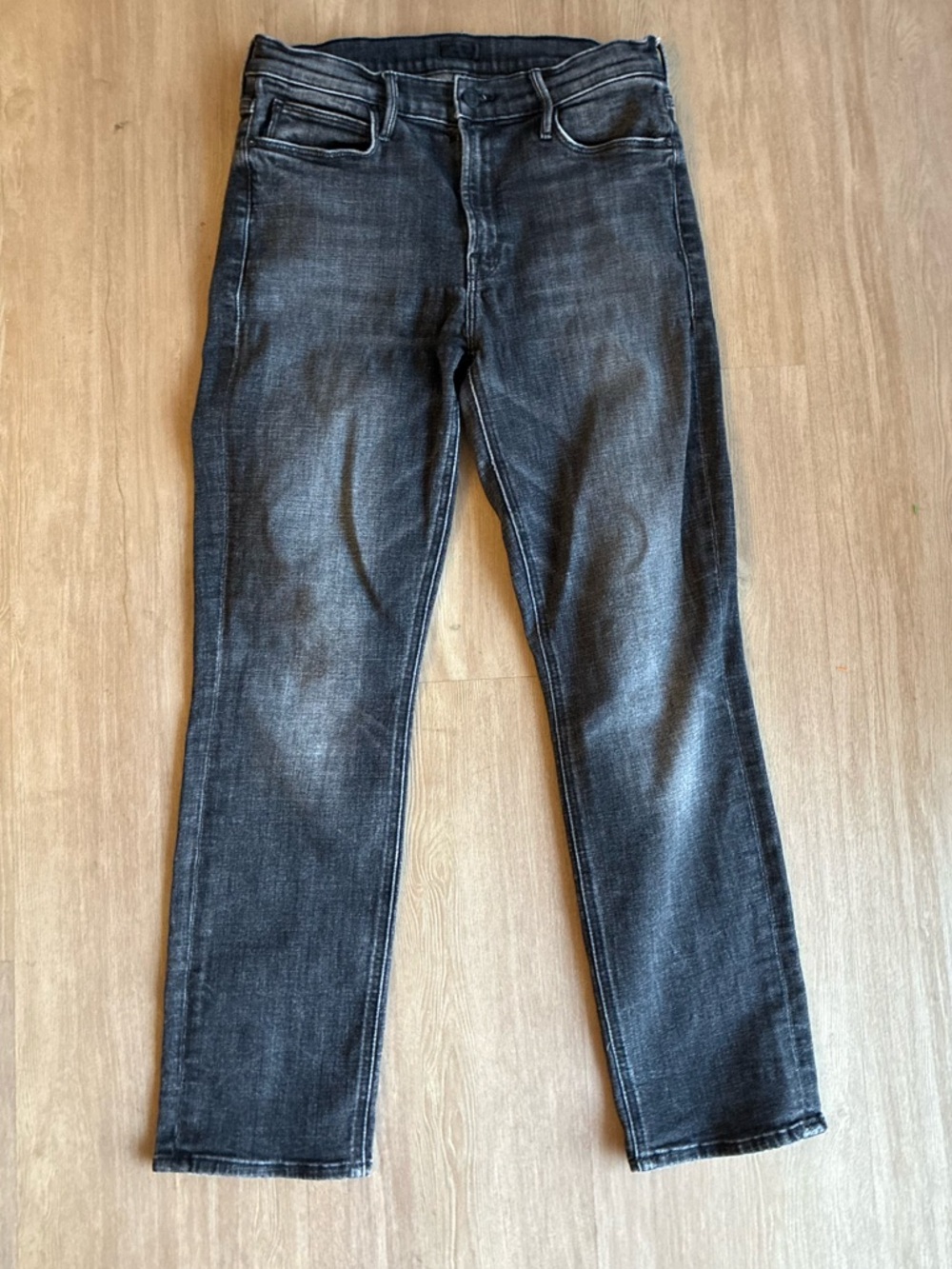 Mother Jeans The Midrise Dazzler Ankle Black Womens 28 in color Stargazing - Picture 2 of 16